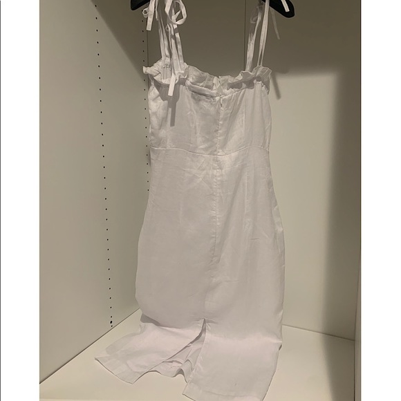 Maurie + Eve white linen Ashia dress - Picture 5 of 8